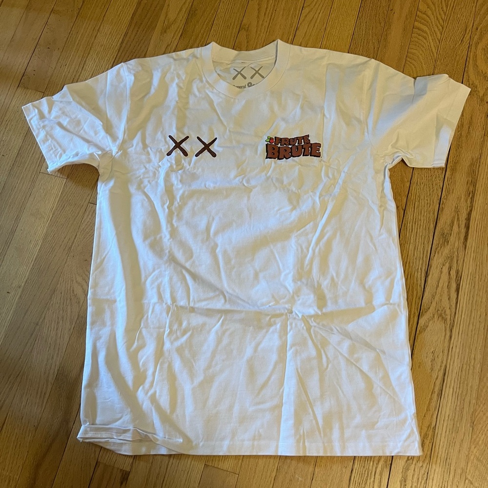 KAWS x Monsters Frute Brute T-shirt White.VERY RARE!!!